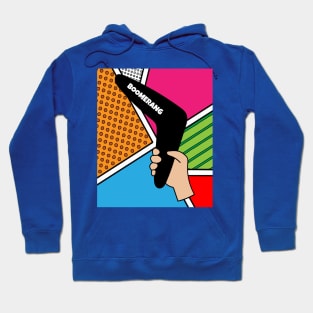 Retro Boomerang Sports Fans Boomerang Hoodie